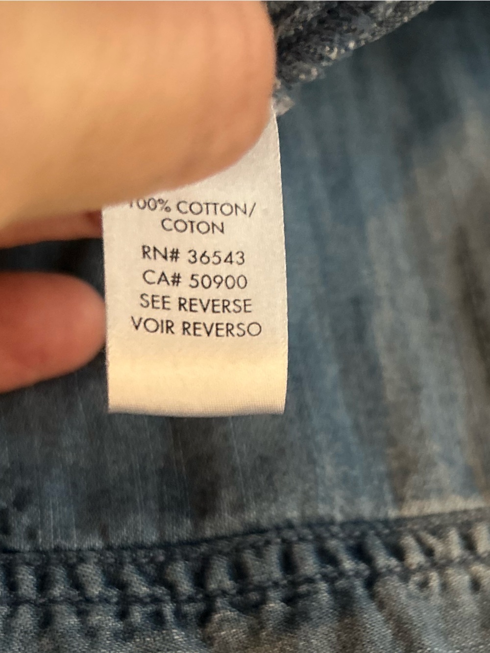 Calvin Klein denim shirt - Picture 4 of 9